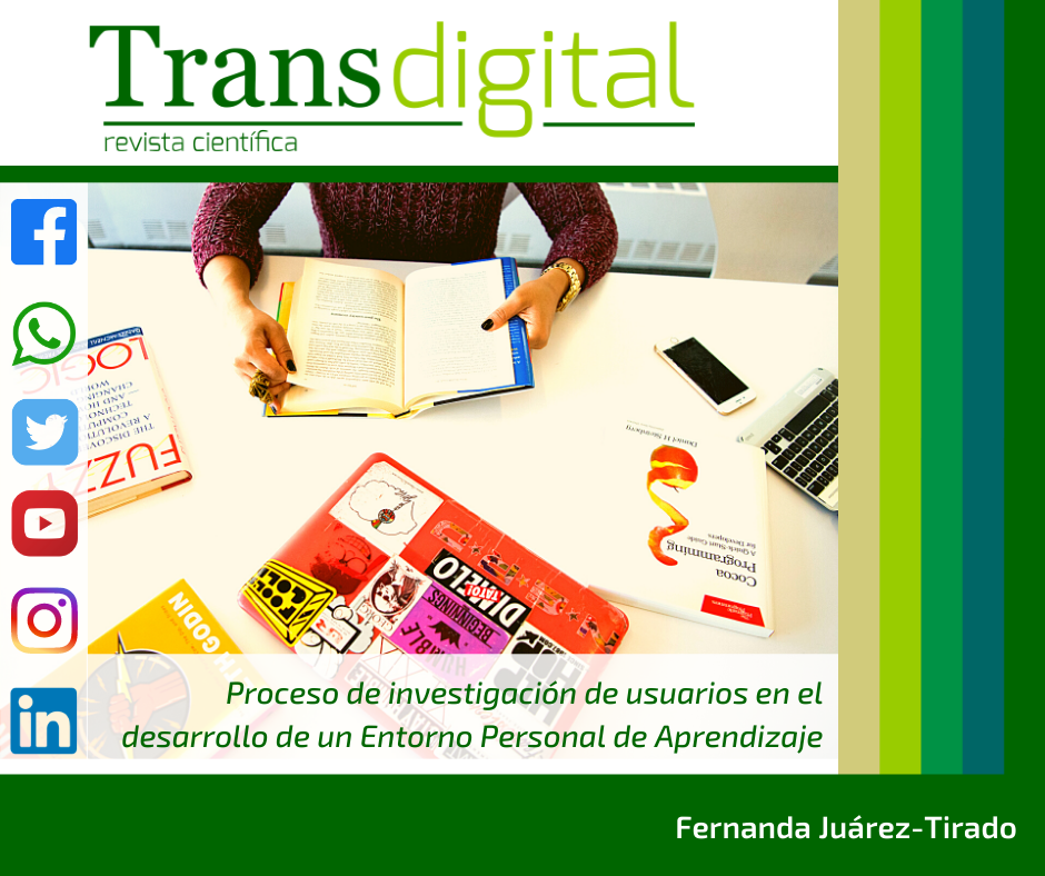 Proceso de investigación de usuarios en el desarrollo de un Entorno Personal de Aprendizaje