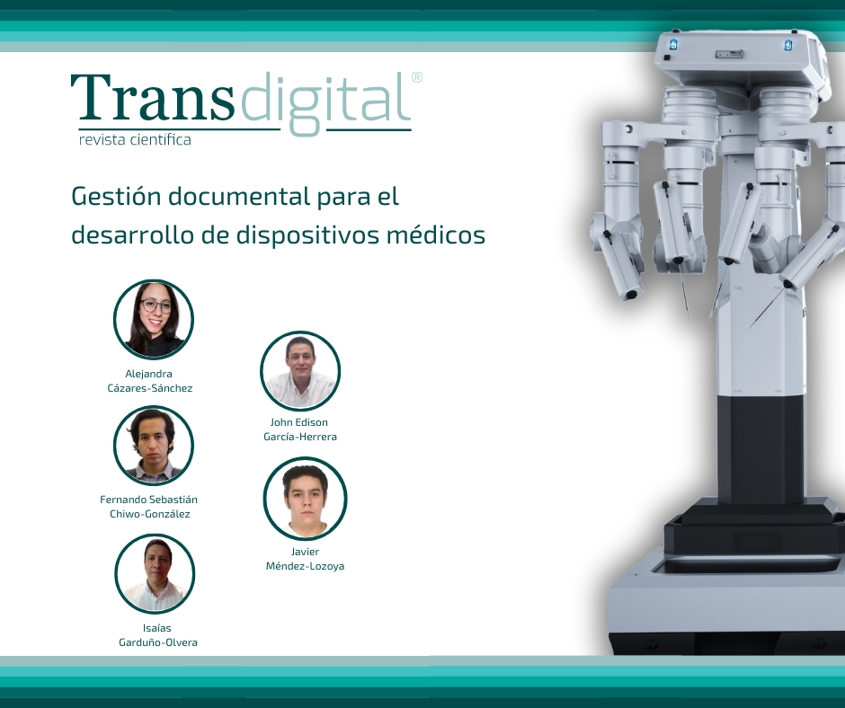 "Gestión documental para el desarrollo de dispositivos médicos"